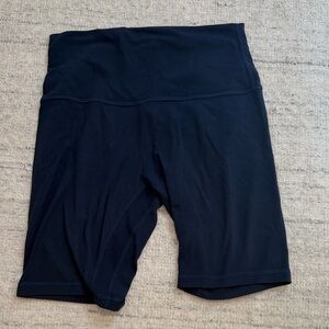lululemon athletica Blue High-Rise Bike Shorts 6” align short